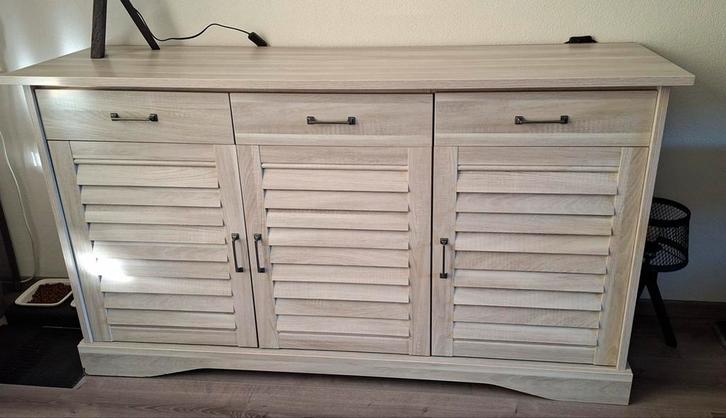 Mooie complete set grijs eiken, Huis en Inrichting, Complete inboedels, Ophalen