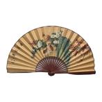 Grote vintage Chinese waaier met vogels, Antiek en Kunst, Ophalen of Verzenden