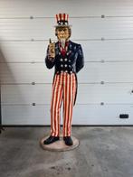 Uncle sam, lifesize beelden,levensgrote beelden,xxl beelden, Verzamelen, Beelden en Beeldjes, Ophalen, Gebruikt