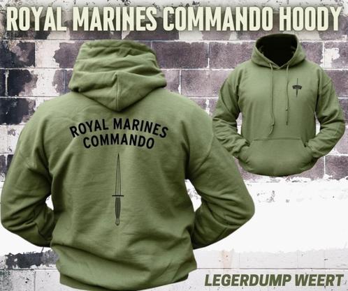 Royal Marines Commando Hoodie, Kleding | Heren, Truien en Vesten, Nieuw, Overige maten, Groen, Ophalen of Verzenden