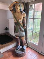 Antieke Amerikaanse tabak reclame indiaan levensecht, Ophalen