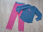 Pyjama Lief mt 134-140 in roze .blauw  in nette staat, Lief, Meisje, Zo goed als nieuw, Nacht- of Onderkleding