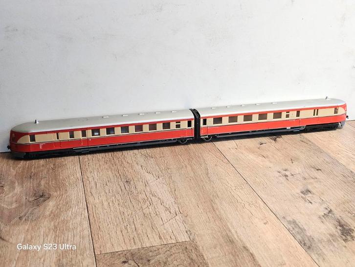modeltrein Ho gutzold/piko VT 137 diesel treinstel, Hobby en Vrije tijd, Modeltreinen | H0, Gebruikt, Treinset, Gelijkstroom, Piko