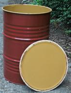 ijzeren VUURTON 200 liter met losse deksel, Ophalen, Zo goed als nieuw, Vuurton