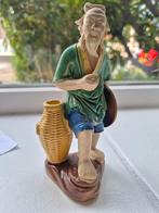 Twee antieke Chinese Manman beeldjes, Antiek en Kunst, Ophalen of Verzenden