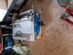 Sterke Scheppach zaagmachine met fijnafstelling 220v, Doe-het-zelf en Verbouw, Ophalen, Cirkelzaag, 70 mm of meer, Zo goed als nieuw