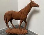 paard horse beeld decoratie  beeldje wandbord bord teksbord