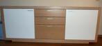 White wash eiken Dressoir, Huis en Inrichting, Kasten | Dressoirs, Ophalen, Zo goed als nieuw, 200 cm of meer, Met deur(en)