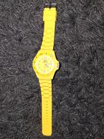 Knalgele waterdichte horloge met silicone band, Overige merken, Kunststof, Polshorloge, Kunststof