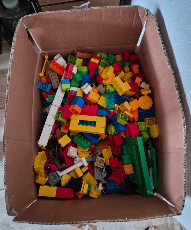 Grote partij Duplo - Blokken, poppetjes, dieren, auto's!, Kinderen en Baby's, Speelgoed | Bouwstenen, Ophalen
