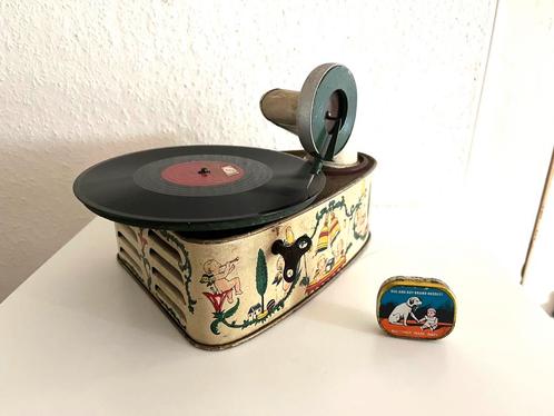 Bingola 1, blikken kindergamafoon Bing ong. 1920, Antiek en Kunst, Antiek | Speelgoed, Ophalen of Verzenden