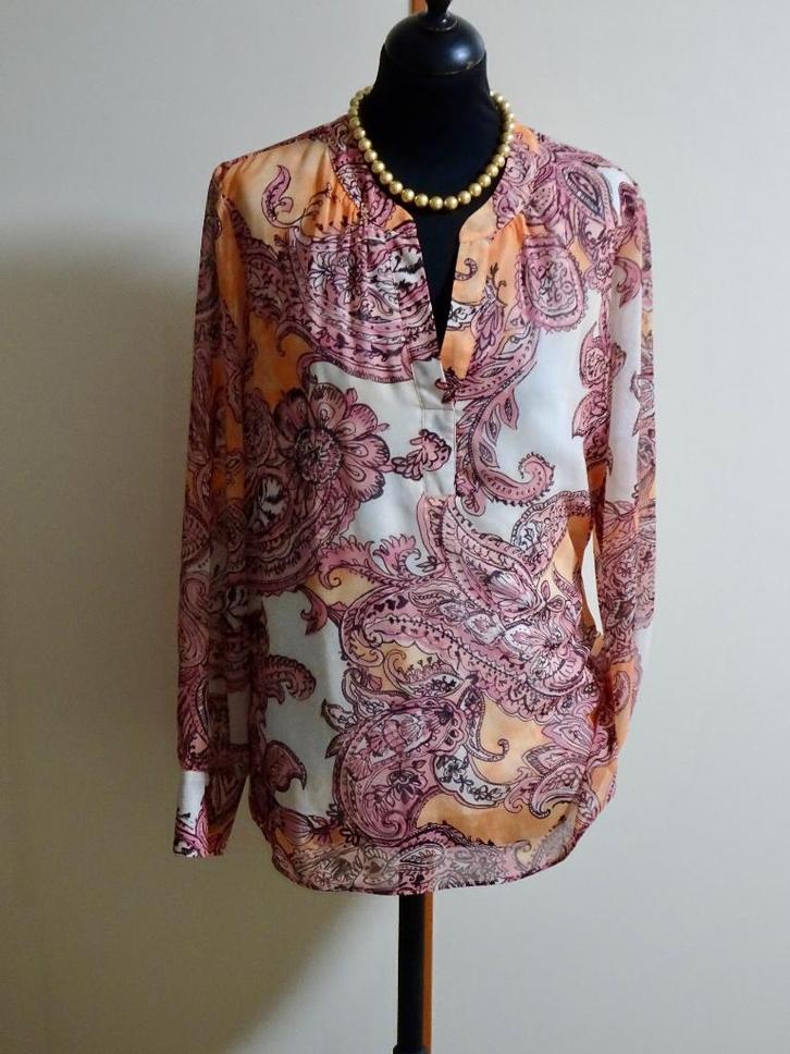 Marc Aurel blouse, Kleding | Dames, Blouses en Tunieken, Zo goed als nieuw, Maat 38/40 (M), Overige kleuren, Ophalen of Verzenden