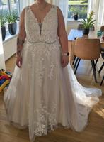 Champagne/Blush Trouwjurk, Onbekend, Ophalen of Verzenden, Zo goed als nieuw, Trouwjurk