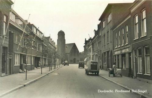 (388-574-051) Dordrecht Ferdinand Bolsingel, Verzamelen, Ansichtkaarten | Nederland, Zuid-Holland, Verzenden