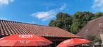 PARASOL REKLAME LANGNESE. 2 Stuk's, Tuin en Terras, Parasols, Ophalen of Verzenden