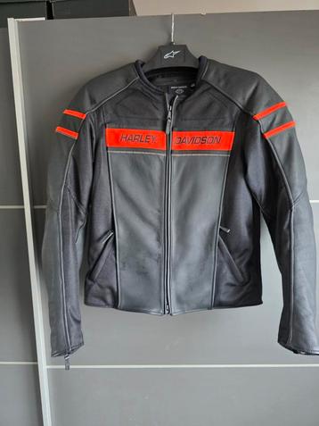 Harley davidson leren jas brawler size M beschikbaar voor biedingen