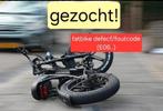 GEZOCHT fatbikes tussen de 50-150€ (defect), Ophalen