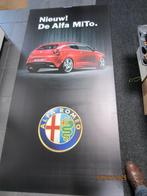 Alfa Romeo Mito reklame bord, Ophalen, Nieuw, Reclamebord