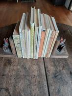 Oude houten boekensteunen hondjes met strik., Antiek en Kunst, Curiosa en Brocante, Ophalen of Verzenden