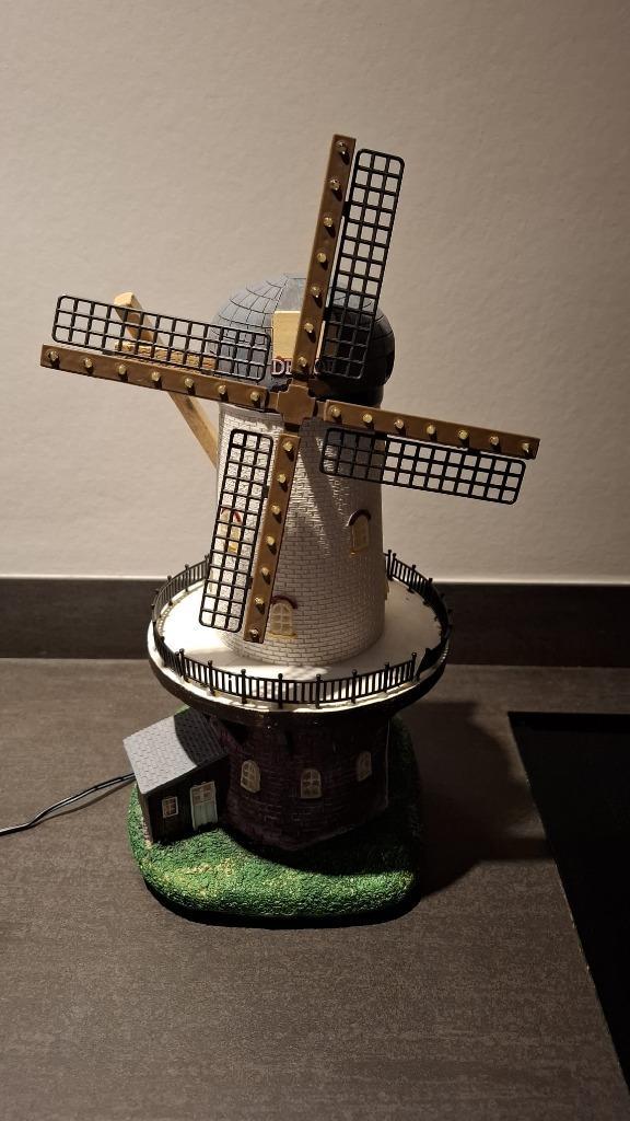 Molen Intratuin met verlichting, kerstdorp, Diversen, Kerst, Zo goed als nieuw, Ophalen