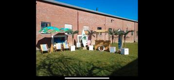 Hawaii of Ibiza decoratie pakket € 180,- huren - feest deco beschikbaar voor biedingen