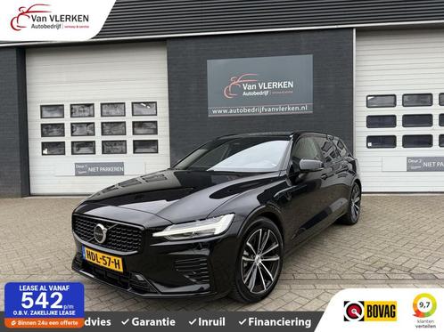 Volvo V60 2.0 T6 Plug-in LONG RANGE AWD Plus Dark, Auto's, Volvo, Bedrijf, Te koop, V60, 4x4, ABS, Achteruitrijcamera, Adaptive Cruise Control