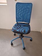 IKEA blauwe bureaustoel, Huis en Inrichting, Ophalen, Gebruikt, Blauw, Bureaustoel