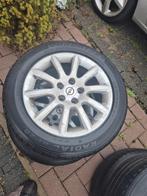 Astra H Velgen 5x110 met Zomerbanden, Ophalen of Verzenden, Gebruikt
