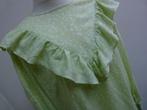 Polkadot groen wit blouse tuniek MONKI, maat S 36, Kleding | Dames, Blouses en Tunieken, Overige kleuren, Ophalen of Verzenden
