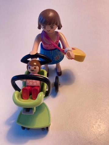 Playmobil 5491 Mama met kinderwagen beschikbaar voor biedingen