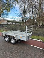 Ongeremde dubbelasser aanhangwagen, Auto diversen, Aanhangers en Bagagewagens, Ophalen of Verzenden, Zo goed als nieuw