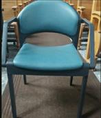 IN PRIJS VERLAAGD  7blauwe stoelen met leuning, 5 zonder, Huis en Inrichting, Stoelen, Ophalen, Zo goed als nieuw, Vijf, Zes of meer stoelen