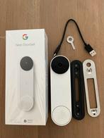 Google nest doorbell deurbell 2e generatie, Ophalen of Verzenden, Ingebouwde camera, Zo goed als nieuw, Draadloos