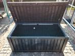 Keter kussenbox 570 liter, Tuin en Terras, Tuinsets en Loungesets, Ophalen, Gebruikt, Kunststof, 2 zitplaatsen
