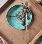 Antieke koperen weegschaal, Gebruikt, Onbekend, Ophalen of Verzenden, Onbekend