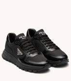 Prada, Verzenden, Zwart, Nieuw, Sneakers of Gympen