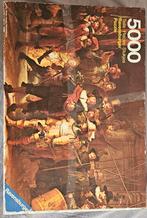 5000 Puzzle Rembrandt De Nachtwacht, Ophalen of Verzenden, Meer dan 1500 stukjes, Gebruikt
