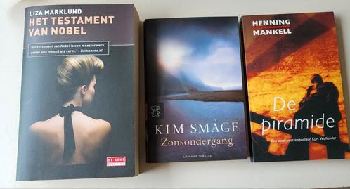 3x Scandinavische thriller, Boeken, Thrillers, Gelezen, Scandinavië, Ophalen of Verzenden