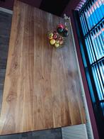Teak houten eettafel, Ophalen, Gebruikt, Teakhout, 50 tot 100 cm