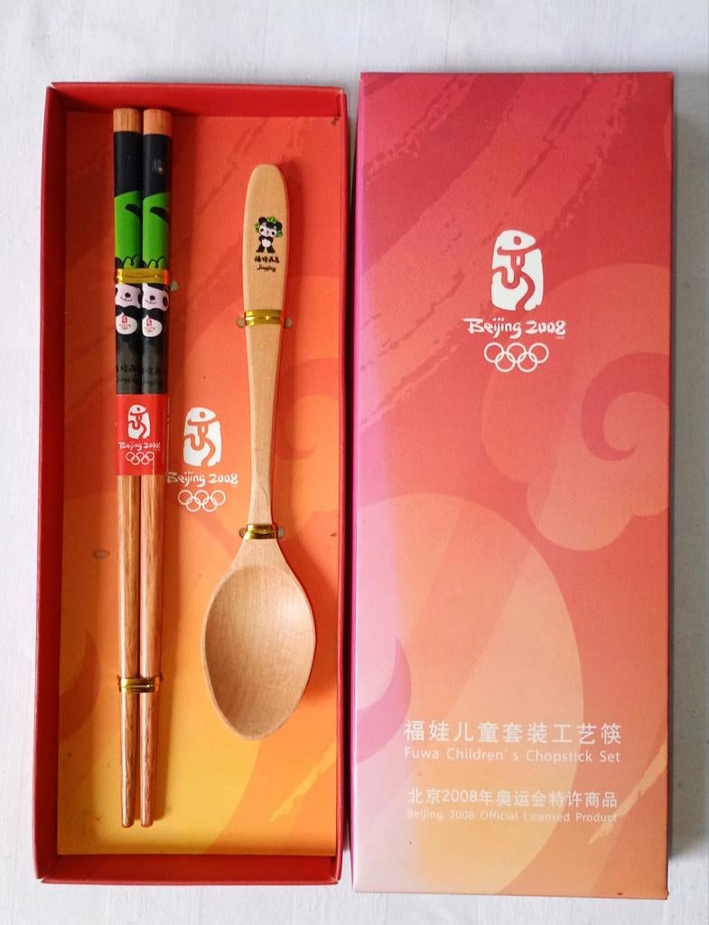 Olympische Spelen Beijing 2008 Chopstick, Verzamelen, Sportartikelen en Voetbal, Ophalen of Verzenden