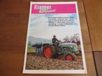 NL Folder Kramer 450 Export landbouwtrekker 1964, Ophalen of Verzenden, Overige merken, Kramer, Zo goed als nieuw