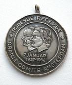 Historiepenning 1962 Koningin Juliana en Prins Bernhard, Ophalen of Verzenden, Overige materialen, Nederland