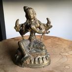 Messing hindoe godin Tara,boedha Tara,Tibetaanse godin, Ophalen