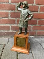 Bronzen beeld reddingsmaatschappij zeeland, Antiek en Kunst, Antiek | Koper en Brons, Ophalen of Verzenden