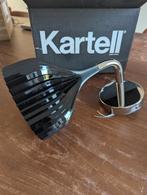 Kartell, design wandlamp, zwart chroom+extra snoer, Ophalen of Verzenden, Nieuw, Kunststof