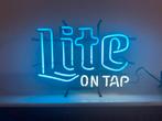 Oude Lite on tap reclame NeoN verlichting, Ophalen, Lite, Gebruikt, Lichtbak of (neon) lamp