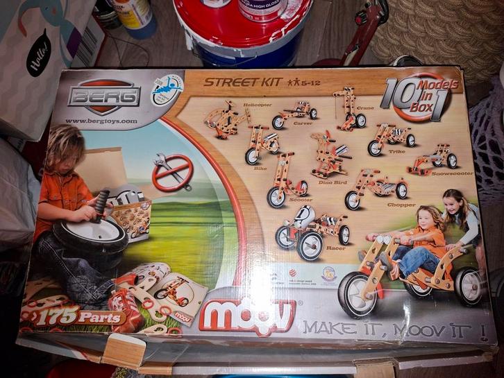 BERG MOOV 10 in 1 Bouwpakket - Groot!, Kinderen en Baby's, Speelgoed | Bouwstenen, Gebruikt, Overige merken, Ophalen
