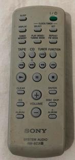 Sony RM-SC3 Afstandsbediening, Ophalen of Verzenden, Gebruikt, Origineel, Receiver of Versterker