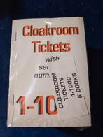 Cloakroom tickets, Hobby en Vrije tijd, Gezelschapsspellen | Bordspellen, Ophalen of Verzenden, Nieuw