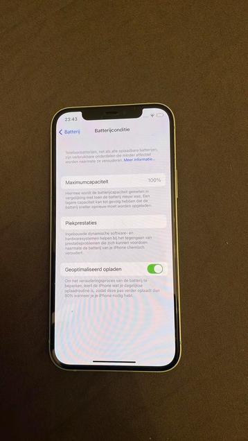 Iphone 12 64gb als nieuw!  beschikbaar voor biedingen